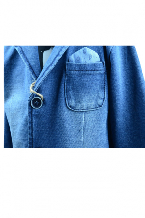 Sacou pentru baieti Happy House HB-1982AL-116-cm, Albastru [3]