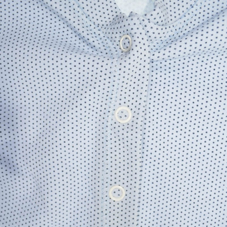 Salopeta cu maneca lunga, cu buline, pentru baieti, Mini Junior SLPC1408AB2, Albastru [2]