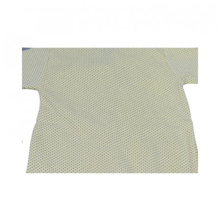Salopeta cu maneca lunga, cu buline, pentru fete, Mini Junior SLPC1408BG, Galben [2]