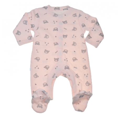 Salopeta cu maneca lunga pentru fete Ciccimbaby DL124, Roz [1]