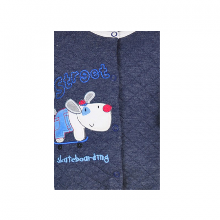 Salopeta cu maneca lunga pentru baieti Koala 05-789B-74-cm, Bleumarin [1]