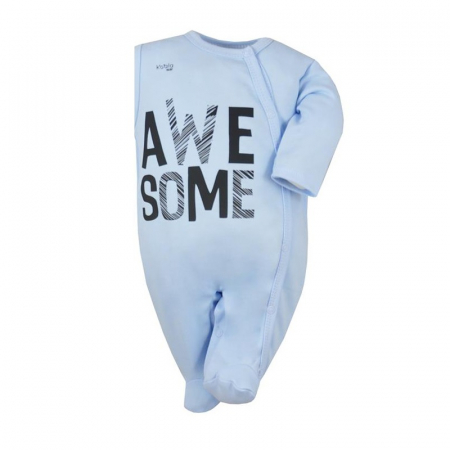 Salopeta cu maneca lunga pentru baieti Koala Awesome 06-727A-62-cm, Albastru [1]