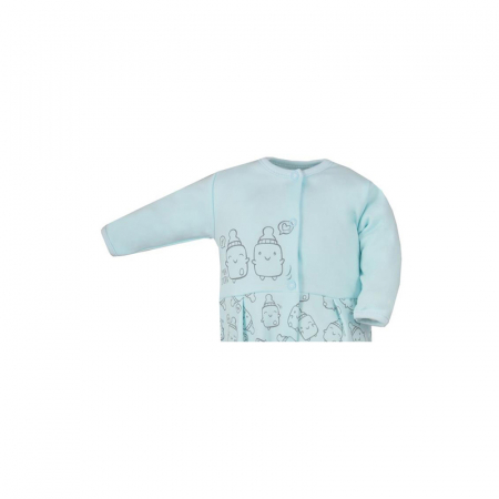 Salopeta cu maneca lunga pentru baieti Koala Butelki 06-687-AL-62-cm, Albastru [1]