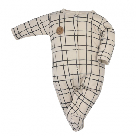 Salopete bebelusi baieti - Salopeta cu maneca lunga pentru baieti Koala Mini Bear 09-149, Bej