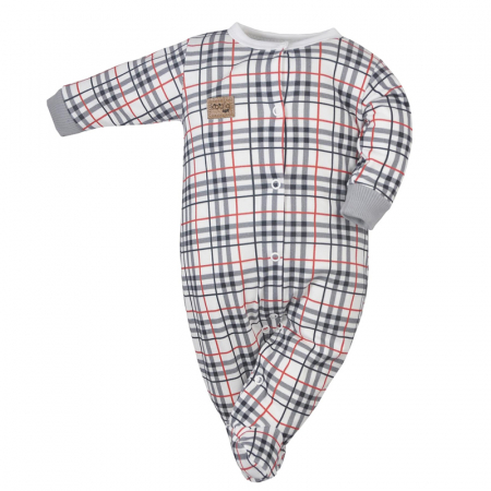 Salopete bebelusi baieti - Salopeta cu maneca lunga pentru baieti Koala Jack 09-275, Multicolor