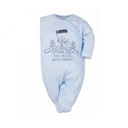 Salopeta cu maneca lunga pentru baieti Koala Miasteczko 3780A-62-cm, Albastru [1]