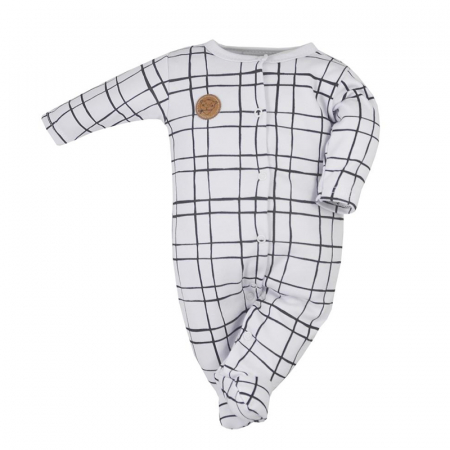 Salopete bebelusi baieti - Salopeta cu maneca lunga pentru baieti Koala Mini Bear 09-135, Albastru
