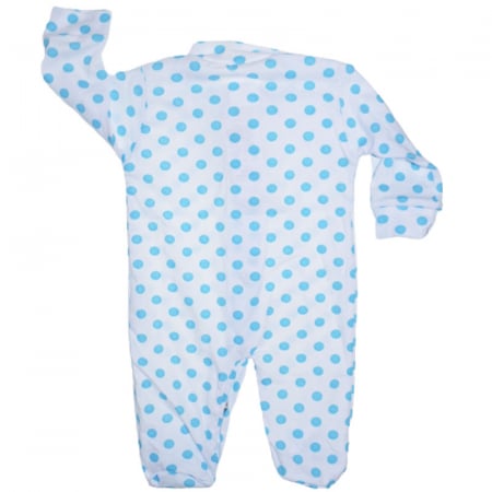 Salopeta cu maneca lunga pentru baieti Mini Junior 080923-2, Alb [1]