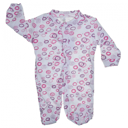 Salopete bebelusi fete - Salopeta cu maneca lunga pentru fete Mini Junior 080923-4, Multicolor