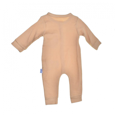 Salopeta cu maneca lunga pentru baieti Mini Junior SALMJ-28, Bej [2]