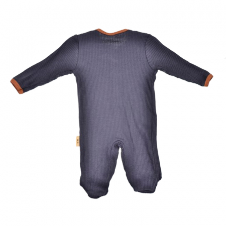 Salopeta cu maneca lunga pentru baieti Mini Junior SALMJ-3, Bleumarin [2]