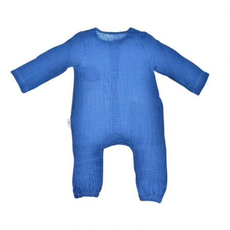 Salopeta cu maneca lunga pentru baieti Mini Junior SALMJ-30, Albastru [2]
