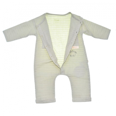 Salopeta cu maneca lunga pentru baieti Mini Junior SALMJ-34, Verde [3]