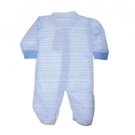 Salopeta cu maneca lunga pentru baieti Mini Junior SCBMJ-02, Albastru [2]