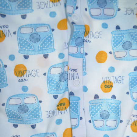 Salopeta cu maneca lunga pentru baieti Mini Junior 080923, Albastru [2]