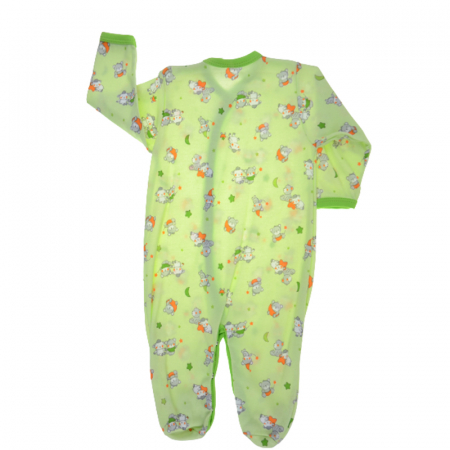 Salopeta cu maneca lunga pentru copii Koala Bobas Fashion V1816-54-58, Verde [1]