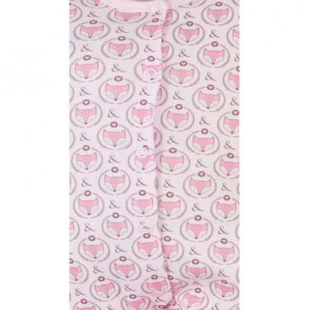 Salopeta cu maneca lunga pentru copii Lisek Koala 3864-R-62, Roz [1]