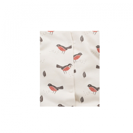 Salopeta cu maneca lunga pentru copii Mini Junior 254116-62-cm, Crem [1]