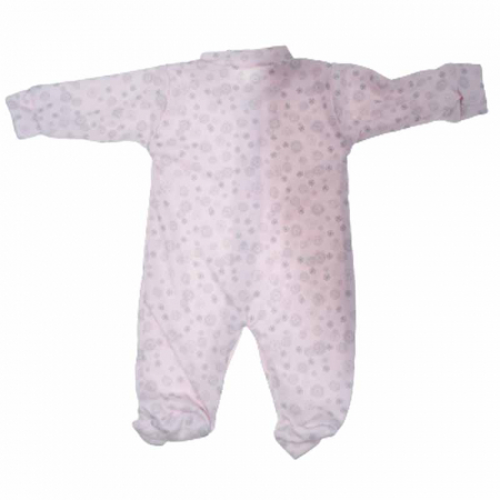Salopeta cu maneca lunga pentru fete Mini Junior S030623-3, Roz [1]