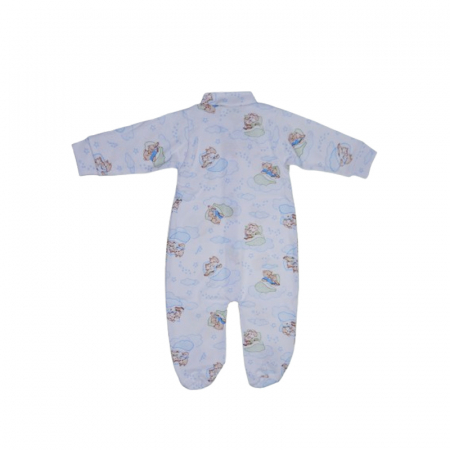 Salopeta cu maneca lunga pentru copii Mini Junior SALMJ-2A, Alb [1]