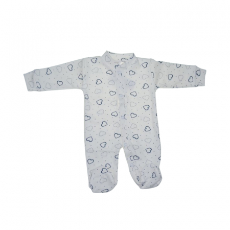 Salopeta cu maneca lunga pentru copii Mini Junior SALMJ-3A, Alb [1]