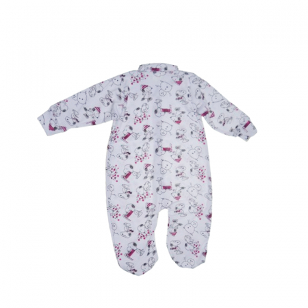 Salopeta cu maneca lunga pentru copii Mini Junior SALMJ-6A, Alb [1]