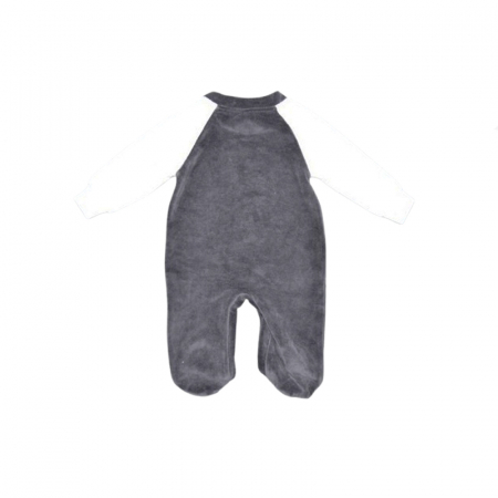 Salopeta cu maneca lunga pentru copii Mini Junior SLP-3918B, Gri [1]