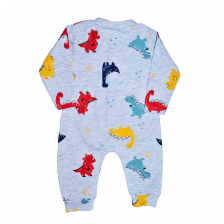 Salopeta cu maneca lunga pentru baieti, Mini Junior SLP-MJ12, Gri [1]