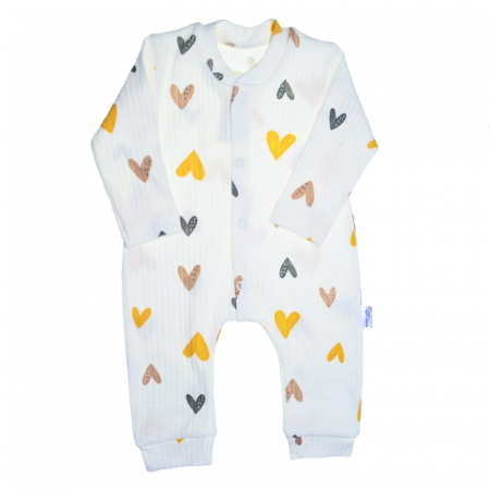 Îmbrăcăminte băieți - Salopeta cu maneca lunga pentru copii Mini Junior SLP-MJ24, Multicolor