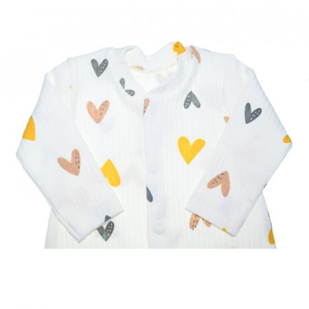 Salopeta cu maneca lunga pentru copii Mini Junior SLP-MJ24, Multicolor [2]