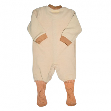 Salopeta cu maneca lunga pentru copii, Mini Junior SLP0705M, Maro [1]