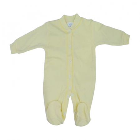 Salopete bebelusi fete - Salopeta cu maneca lunga, pentru copii, Mini Junior SLPC1408G, Galben