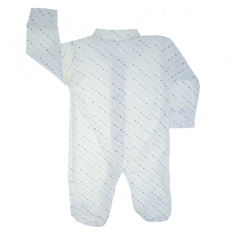 Salopeta cu maneca lunga pentru copii Mini Junior SPCMJ-1213, Alb [1]