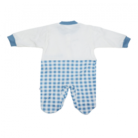 Salopeta cu maneca lunga pentru copii Gaye Bebe ZEN-7, Albastru [1]