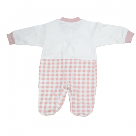 Salopeta cu maneca lunga pentru fete Gaye Bebe ZEN-6, Roz [1]