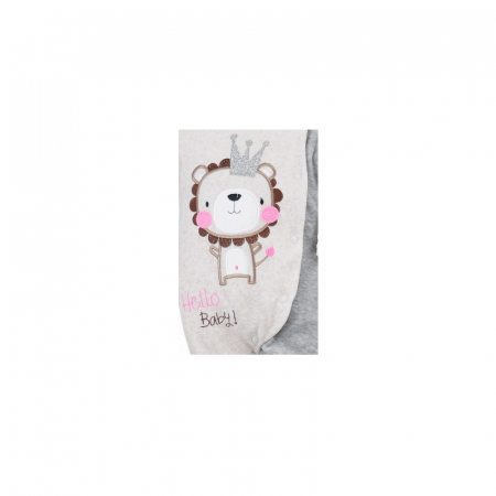 Salopeta cu maneca lunga pentru fete Koala 05-483G1-80, Multicolor [1]