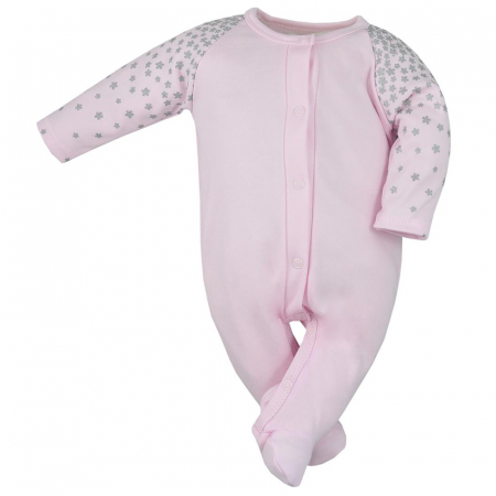 Salopete bebelusi fete - Salopeta cu maneca lunga pentru fete Koala 08-372R-62-cm, Roz