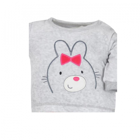 Salopeta cu maneca lunga pentru fete Koala Baloo 07-576G-1-68-cm, Multicolor [2]