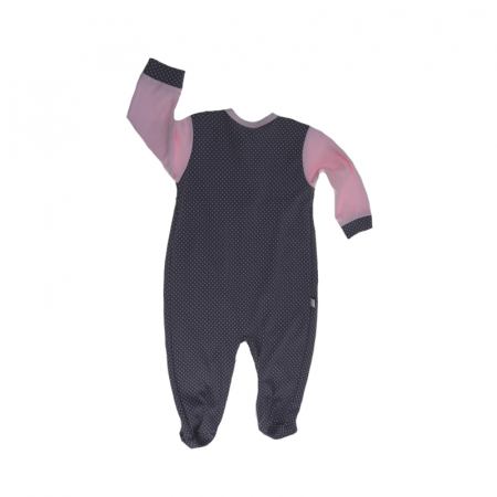 Salopeta cu maneca lunga pentru fete Koala Bella 04-426G-74-cm, Gri [1]