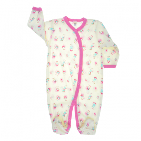 Salopete bebelusi fete - Salopeta cu maneca lunga pentru fete Koala Bobas Fashion MU1817-62, Multicolor