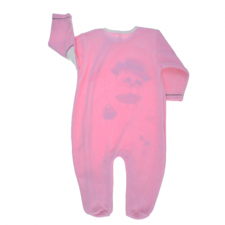 Salopeta cu maneca lunga pentru fete Koala Bobas Perelka R2244-74, Roz [1]