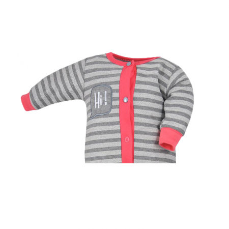 Salopeta cu maneca lunga pentru fete Koala HI 07-631-68-cm, Gri [2]