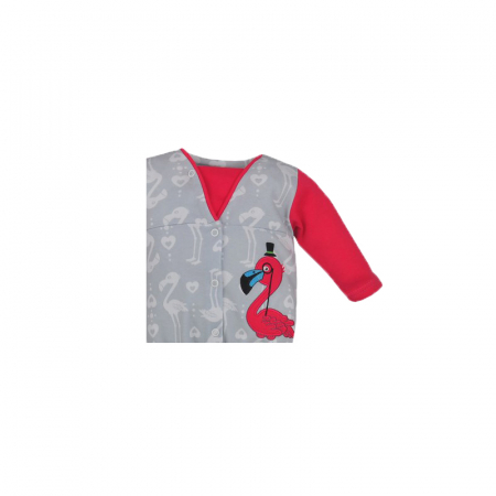 Salopeta cu maneca lunga pentru fete Koala Hipster 04-931F-68-cm, Multicolor [1]