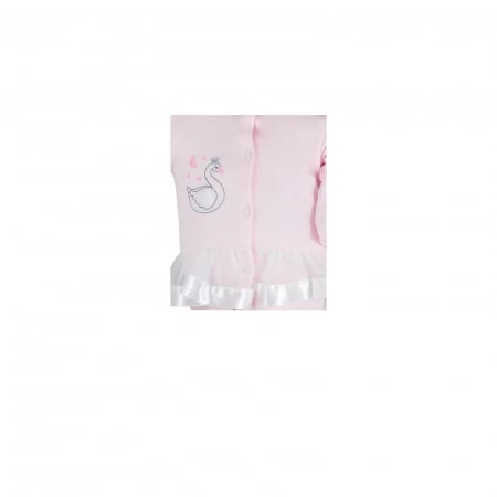 Salopeta cu maneca lunga pentru fete Koala Labedz 3334_56 cm, Roz [1]