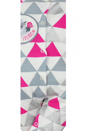 Salopeta cu maneca lunga pentru fete Koala Small Friends 06-086F-56-cm, Multicolor [1]