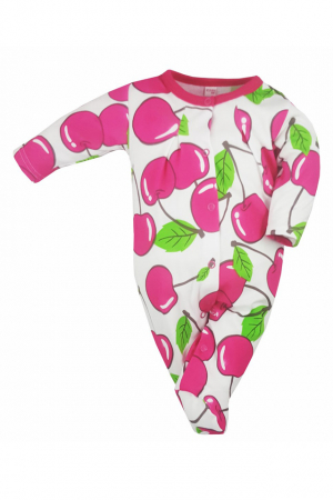 Salopete bebelusi fete - Salopeta cu maneca lunga pentru fete Koala Wisienka 05-554R-62, Multicolor