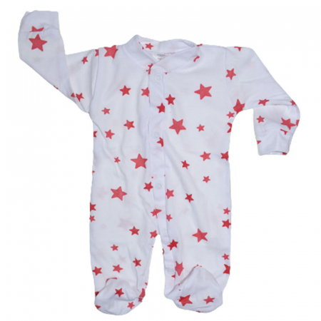 Salopete bebelusi fete - Salopeta cu maneca lunga pentru fete Mini Junior 080923-7, Alb