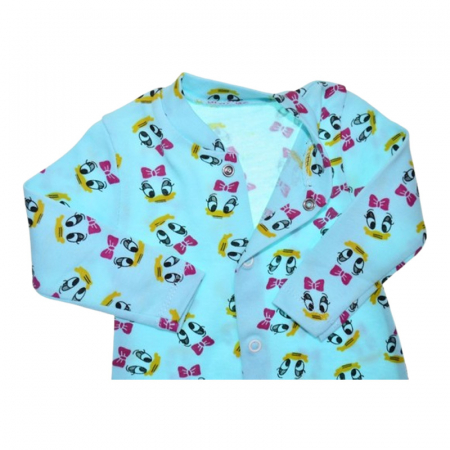 Salopeta cu maneca lunga, pentru fete, Mini Junior 100026T, Turcoaz [1]