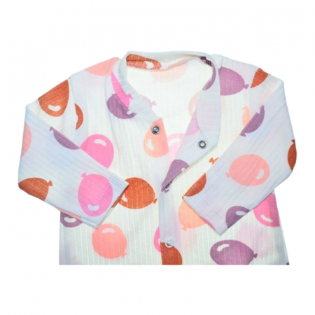 Salopeta cu maneca lunga, pentru fete, Mini Junior 100056C, Crem [1]