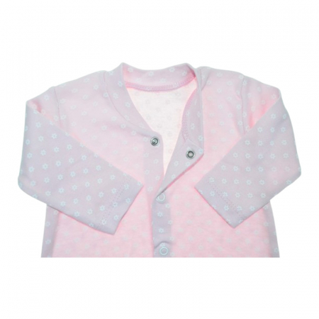Salopeta cu maneca lunga, pentru fete, Mini Junior 100084R, Roz [1]